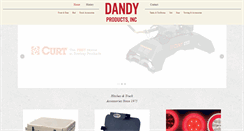 Desktop Screenshot of dandy-products.com