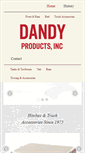 Mobile Screenshot of dandy-products.com