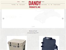 Tablet Screenshot of dandy-products.com